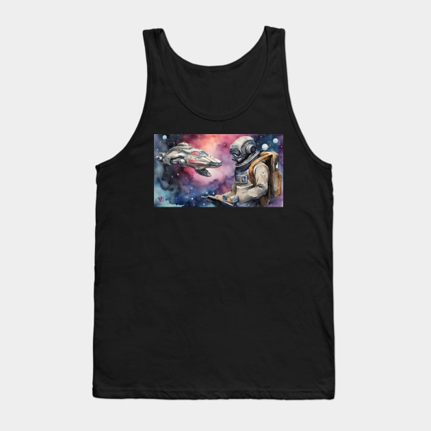 Galaxy Tank Top by Viper Unconvetional Concept